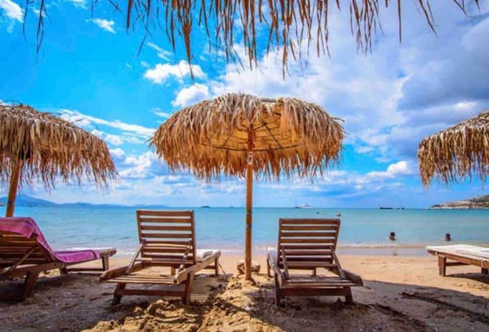 Lux Beach Apartment Vári Dış mekan fotoğraf